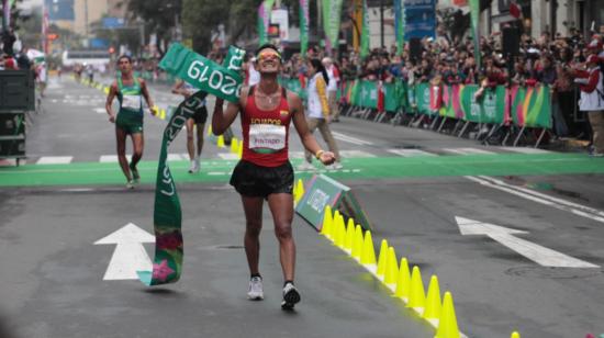 Daniel Pintado ganó los 20 kilómetros marcha en los juegos Panamericanos el 4 de agosto.