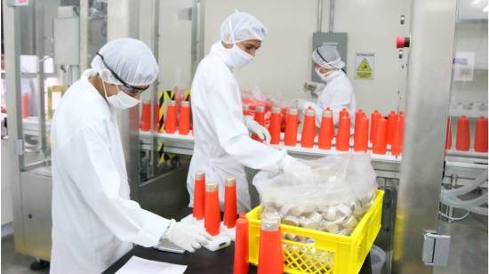 Planta de Laboratorios Beautik en Durán, en agosto de 2019.