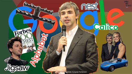 Larry Page, cofundador de Google y CEO de Alphabet