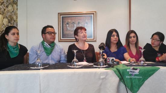 Colectivos exigen las despenalización del aborto por violación