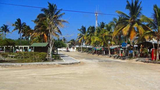 Imagen referencial de Puerto Villamil, sureste de la isla Isabela.