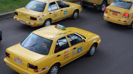 Los taxistas ya no paralizarán sus actividades el lunes 9 de septiembre de 2019.