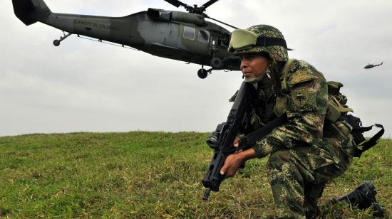 Ecuador y Colombia mantienen la operación policial binacional "Gran Victoria 35, que permite el control de la frontera entre ambos países.