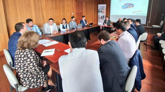 El Director Ejecutivo de la CCQ se reunió con Guillermo Abad, secretario de Movilidad del Municipio de Quito. 