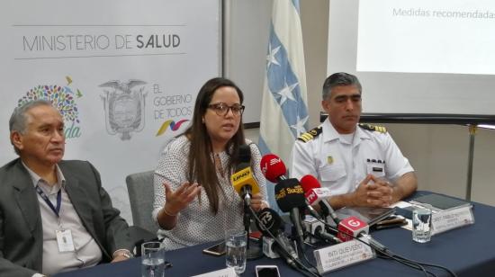 Autoridades de salud y del Hospital Naval informaron sobre la muerte de un marino fallecido debido a la gripe AH1N1 en Guayaquil. 