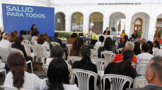 El presidente Lenín Moreno presentó el Cuadro Básico de Medicamentos 