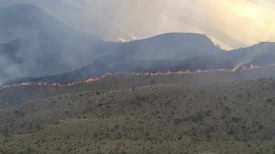 Incendio forestal en La Rinconada ha sido controlado.