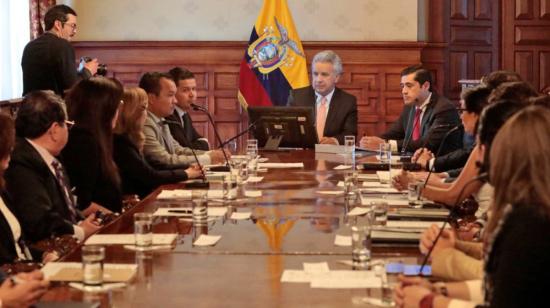 El 27 de agosto de 2019 se reunió el gabinete económico productivo. 