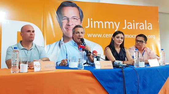 Pese a que indicó que no se refería más al tema, Jimmy Jairala se defendió ante los cuestionamientos sobre el contrato para dragar el río Guayas. 