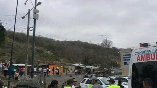 Una riña en la Cárcel El Rodeo, de Portoviejo, deja un interno fallecido y otro herido. 