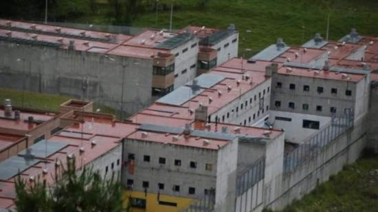 Vista área del centro de rehabilitación de Turi, ubicado en la provincia del Azuay.