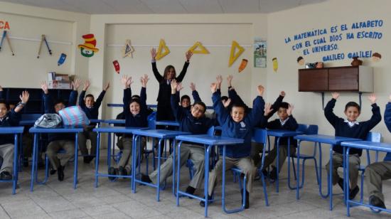 El primer quimestre del año lectivo en la Sierra inició el 2 de septiembre de 2019. 