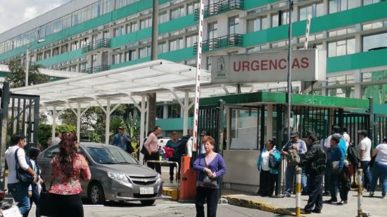 El Hospital Carlos Andrade Marín es uno de los hospitales que pueden tratar el coronavirus.