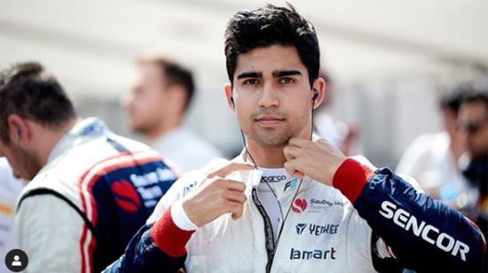 El piloto estadounidense-ecuatoriano quiere llegar a competir en la máxima categoría de la F1.