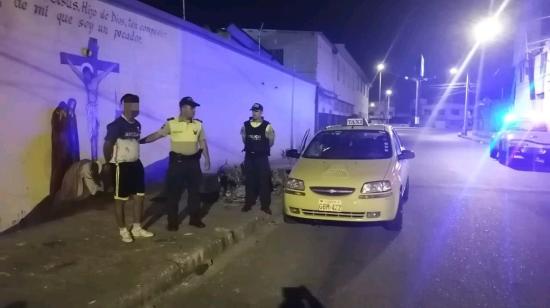 Operativo realizado en Guayaquil por agentes de la Policía. 