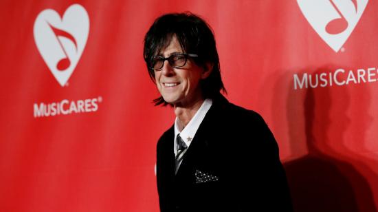 Ric Ocasek en 2015, llegando a un homenaje a Bob Dylan, en Los Angeles. 