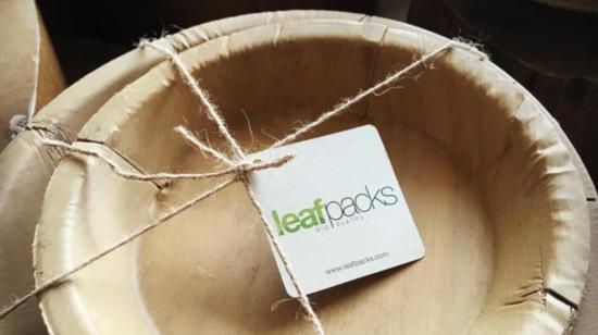 Cada producto de Leaf Packs está elaborado de fibras naturales