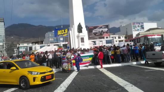 Imagen publicada por el prefecto Guillermo Herrera sobre la jornada de protesta del viernes 27 de septiembre de 2019.