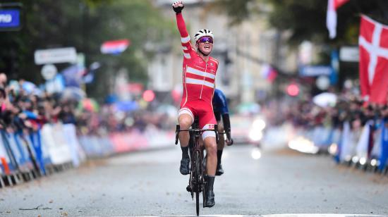 El danés Mads Pedersen es el nuevo campeón de ruta del Mundial de Ciclismo. 