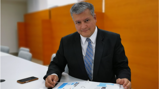 Sergio Campos, jefe de la misión de Agua y Saneamiento del BID, estuvo en Guayaquil en el Congreso sobre Uso Sostenible del Agua realizado en la ESPOL. 