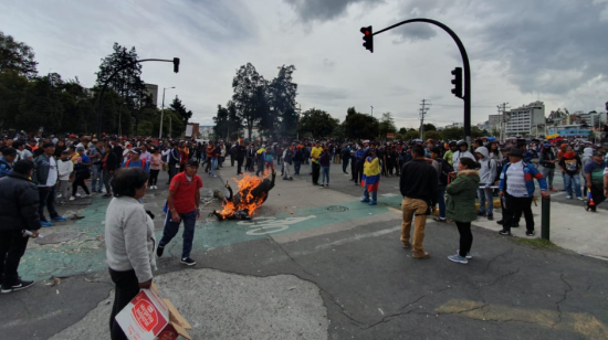 Desde el 3 de octubre se registran manifestaciones en Quito y otras ciudades del país. 