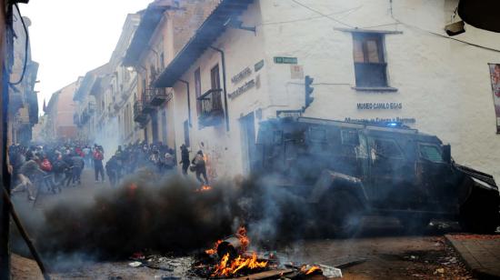 Las manifestaciones se concentraron en el Centro Histórico.