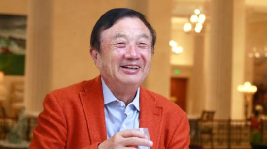 Ren Zhengfei's durante una entrevista para el Financial Times.