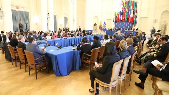 El 17 de abril de 2019, el presidente Lenín Moreno participó en la sesión Protocolar del Consejo Permanente de la OEA.