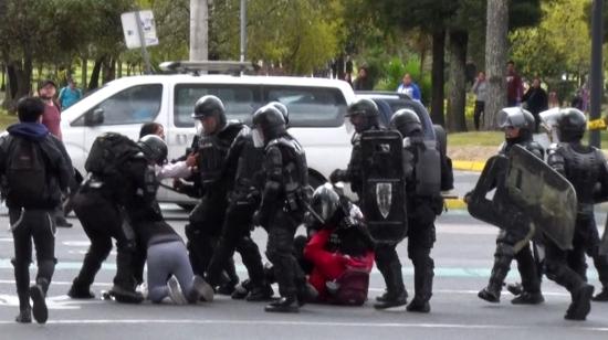 Foto Archivo: Protestas en Quito, el 7 de octubre de 2019.