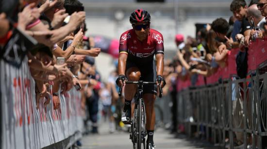 Jhoanatan Narváez corre para el Team Ineos, equipo al que llegará Richard Carapaz en 2020. 