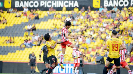 El equipo ambateño venció  0-1 a Barcelona en el Monumental por la fecha 29 de LigaPro.