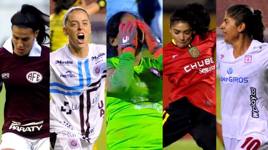 Jugadoras más destacadas de la Copa Libertadores femenina 2019 jugada en Quito.