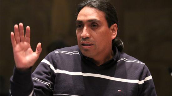 Virgilio Hernández fue asambleísta de Alianza PAIS. En la imagen, captada el 5 de julio de 2012, interviene en una sesión de la Asamblea Nacional.