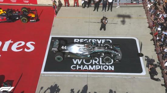 Lewis Hamilton se proclamó campeón mundial por sexta vez en la Fórmula 1