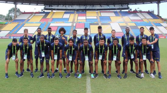 Los jugadores de la selección ecuatoriana reconocieron la cancha donde enfrentarán a Italia