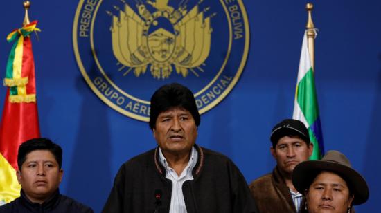 Evo Morales renunció a la presidencia de Bolivia.