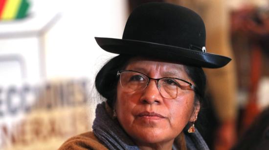 María Choque, expresidenta del Tribual Supremo Electoral boliviano, fue detenida.