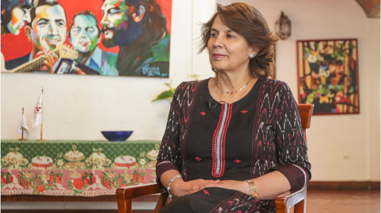 Rosalía Arteaga fue vicepresidenta de Ecuador en el periodo 1996-1998