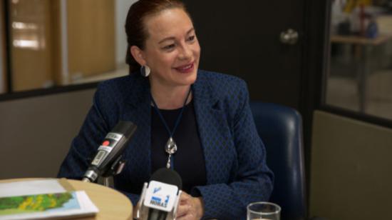 La excanciller María Fernanda Espinosa.