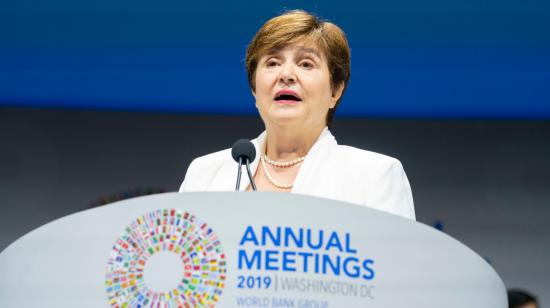 Kristalina Georgieva, directora gerente del FMI.