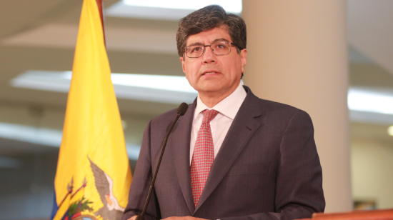 El canciller José Valencia destacó el apoyo de la comunidad internacional para atender a la migración venezolana.