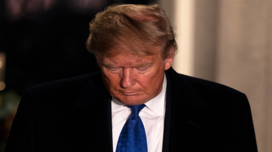 El presidente de Estados Unidos, Donald Trump, durante la cumbre de la OTAN en Londres.