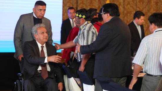 El 20 de noviembre de 2019, el presidente Lenín Moreno se reunió con los representantes de la Federación de Indígenas Evangélicos del Ecuador (Feine).