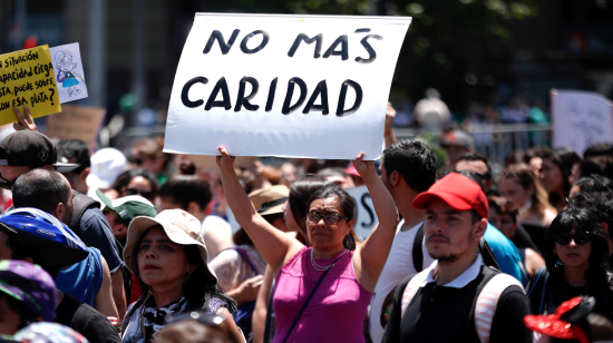 Parte de la protesta popular en Chile es contra el modelo de pensiones que tiene el país sudamericano.