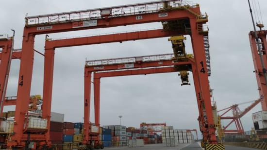 Una de las obras que ejecutará Contecom es el aumento de las grúas para recibir barcos más grandes.