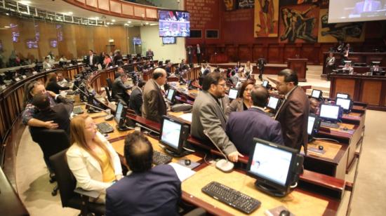 El Pleno de la Asamblea Nacional. 