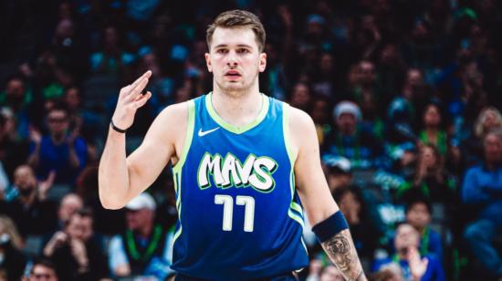 Luka Doncic llegó a la NBA la temporada pasada, en la que fue nombrado como el Novato del Año. 