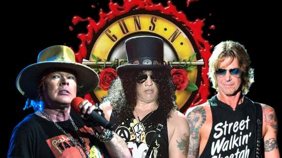 El show que reuniría a Axl Rose, Slash y Duff Mckagan en un escenario en Quito se suspende.