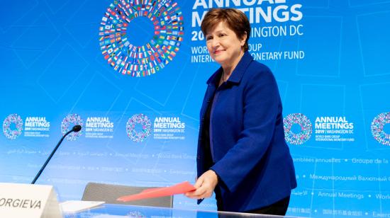 Kristalina Georgieva, directora gerente del FMI.