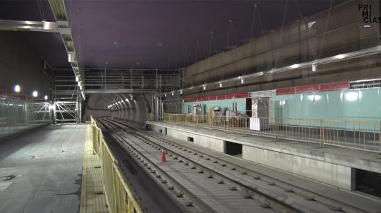 Parada La Carolina del Metro de Quito